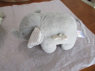 Just One You Carters Plush Gray Elephant Musical Twinkle Twinkle Little Star 9''