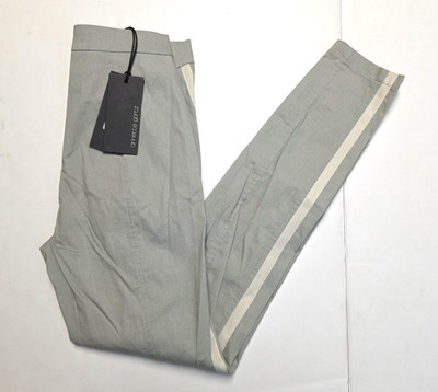 $515 New Annette Gortz JABO Pants Women 26x29 S DE 34 Green LINEN Cotton Blend