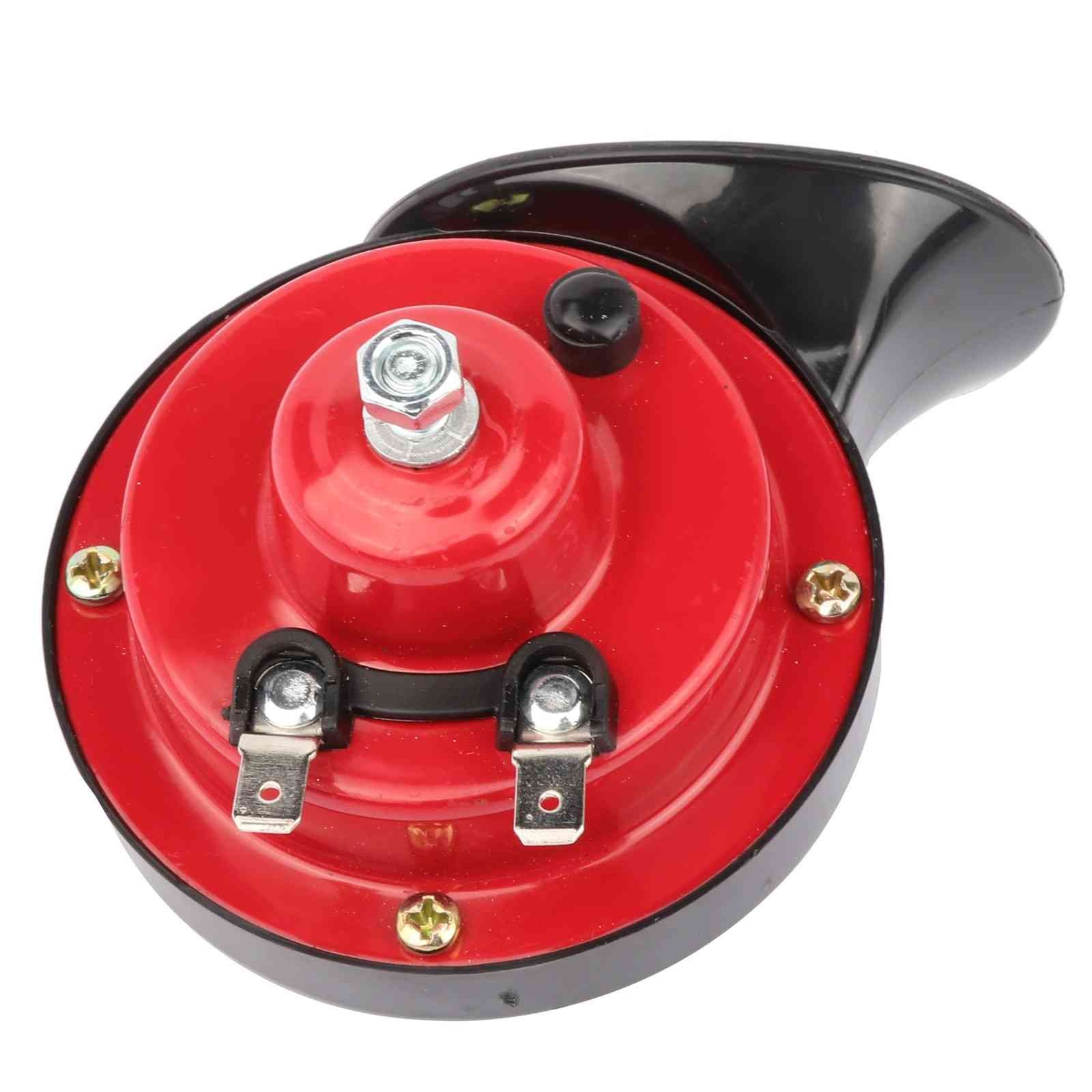 Dual Tone Electric Snail Air Horn Kit For Trumpet Train Car Truck 12V 135DB