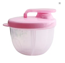 3-Compartment Rotating Milk Powder Box Formula Dispenser Portable Kids