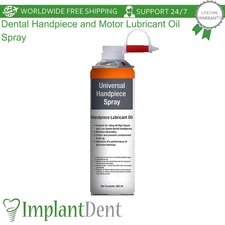 Dental Handpiece and Motor Lubricant Oil Spray Food Grade Mineral Lube Cleaner