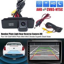 Reverse Camera For VW Scirocco Mk3 Polo Mk4 Mk5 6R Golf Rear Light 720p AHD-NTSC
