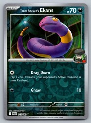 Team Rocket's Ekans 112/182 Destined Rivals