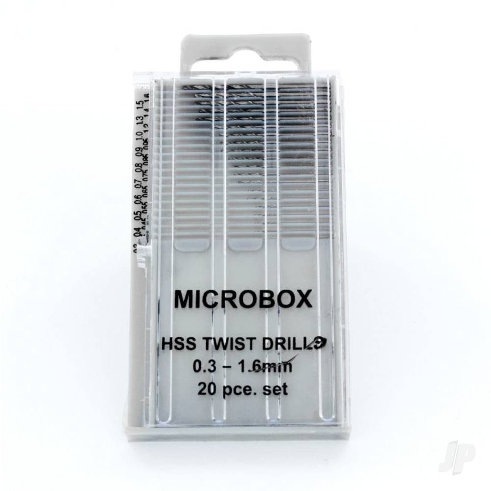 Model Craft PDR4001 Microbox PCB Drill Set - 20 Piece - Image 6