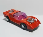 Vintage Matchbox Lesney 1-75 Superfast #4 Gruesome Twosome in Tomato Red - XLNT