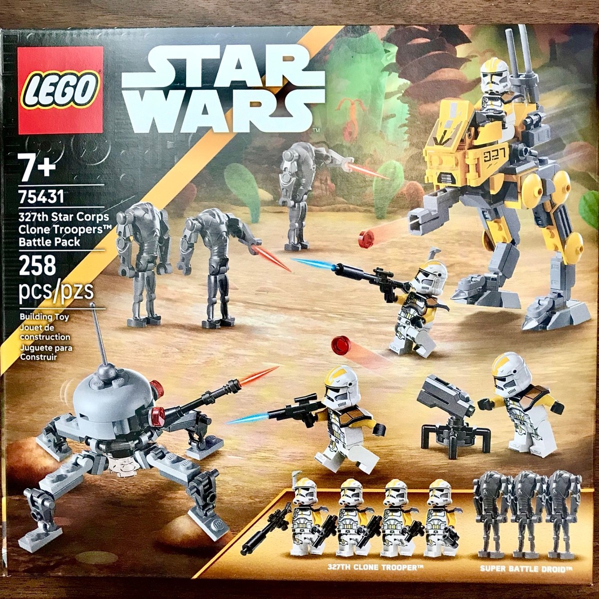 Lego Star Wars: 327th Star Corps Clone Troopers Battle Pack (75431