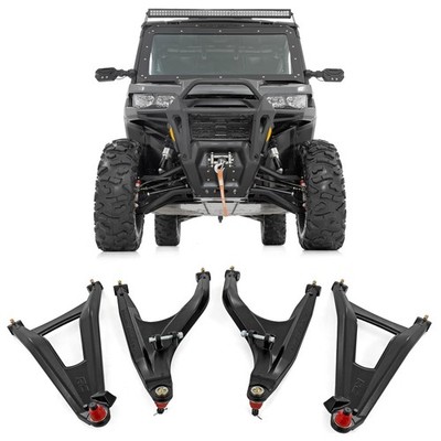 Rough Country High Clearance A-Arms for Can-Am Defender HD5 HD8 HD9 HD10 Black