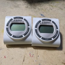 Astro set Of 2 Digital Heavy Duty Timers W/ 2 Outlets Each 