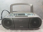 Vintage Sony CFD-S01 Boombox CD Radio Cassette Player Portable Stereo Tested
