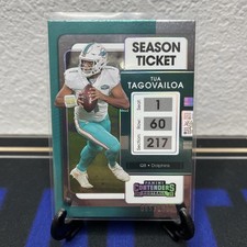 2021 Panini Contenders - Tua Tagovailoa #60 Playoff Ticket /199