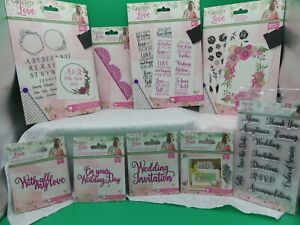 Love & Romance Crafters Companion Cinta Pack-Sara Signature Collection