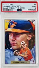 2023 Topps Game Within The Game Gunnar Henderson RC #2 Paul Jennis PSA 9 🔥