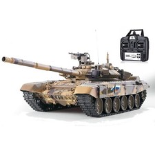 Radio Remote Control RC Tank Heng Long Russian T90 Version 7 with Battle Func