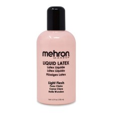 Mehron Liquid Latex Light Flesh Costume Make Up 4.5 OZ