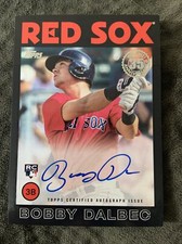2021 Topps 1986 35th Anniversary Rookie Auto #86A-BD Black #'d/199 Bobby Dalbec