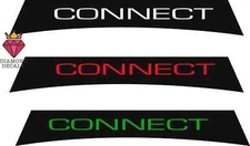 Ford Transit Connect Sunstrip Vinyl Graphics Windshield Banner Decal