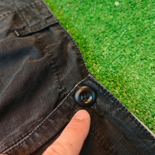 Carhartt Wip Aviator Pants Mens 33x32 black straight zip fly cargo utility - Picture 5 of 16
