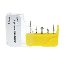 5 Pcs/box Dental Diamond Burs Interproximal Enamel Reduction IPR Drills Kit