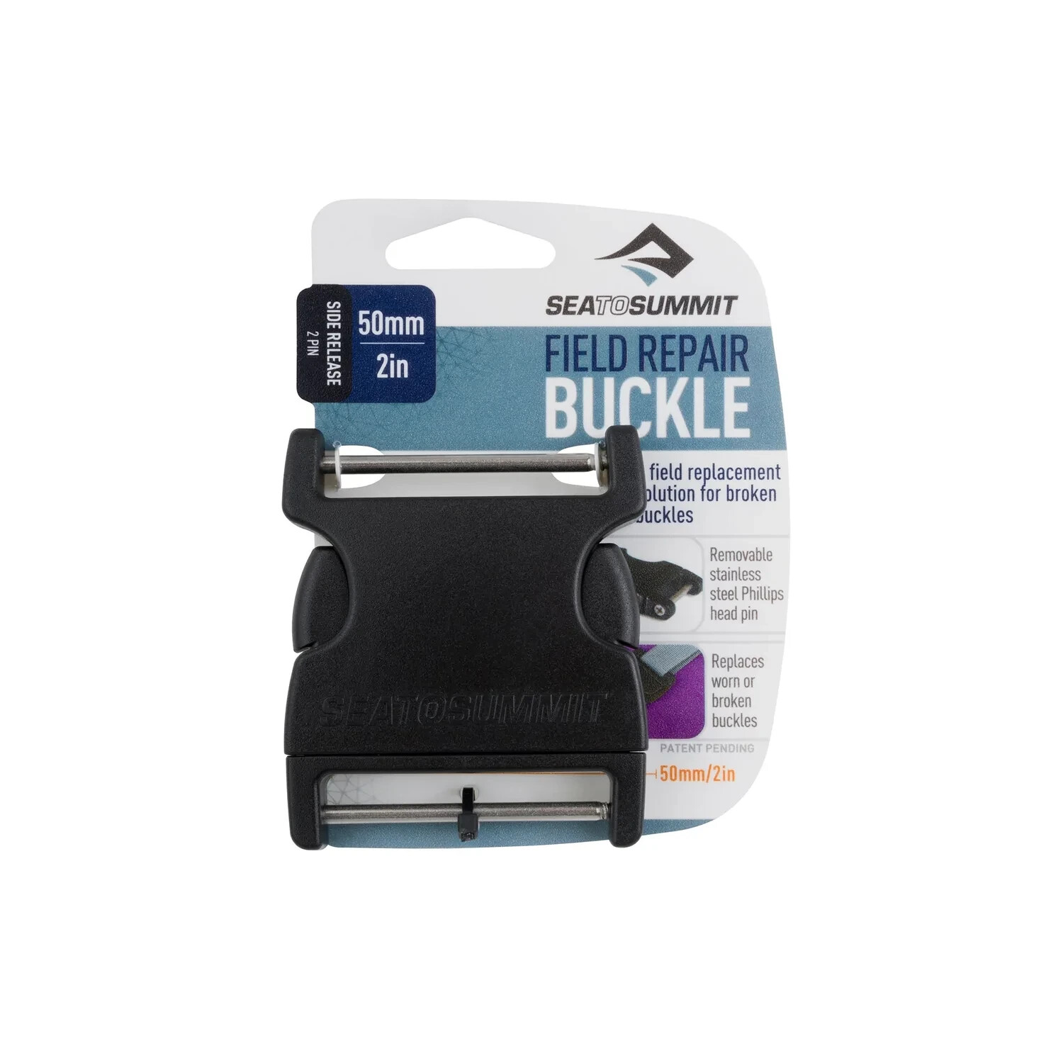 Sea to Summit Field Repair Buckle 50mm Side Release 2 Pin