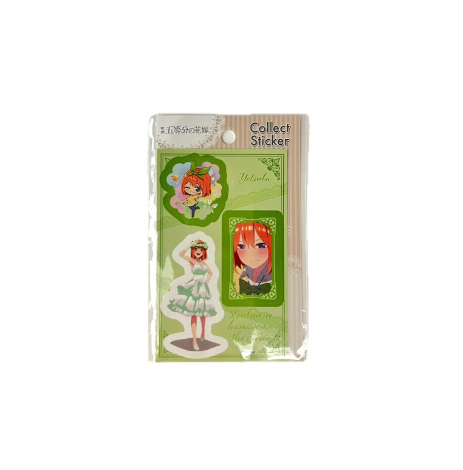 ✭*:゜☆tomomi Shop゜:*✭ 9.99Janime The Quintessential Quintuplets Die-cut Sticker 2 Set