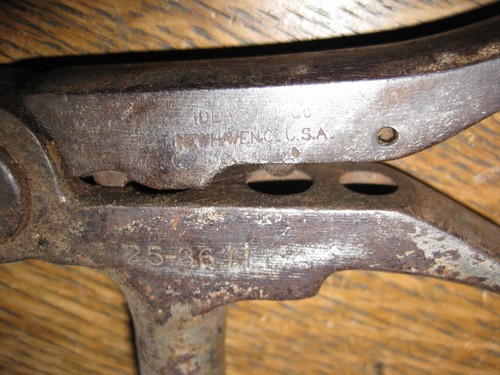 Vintage Ideal 1884 selten 25-36 M. Combo Nachladewerkzeug mit Kugelform Hohlraum - Bild 6 von 12