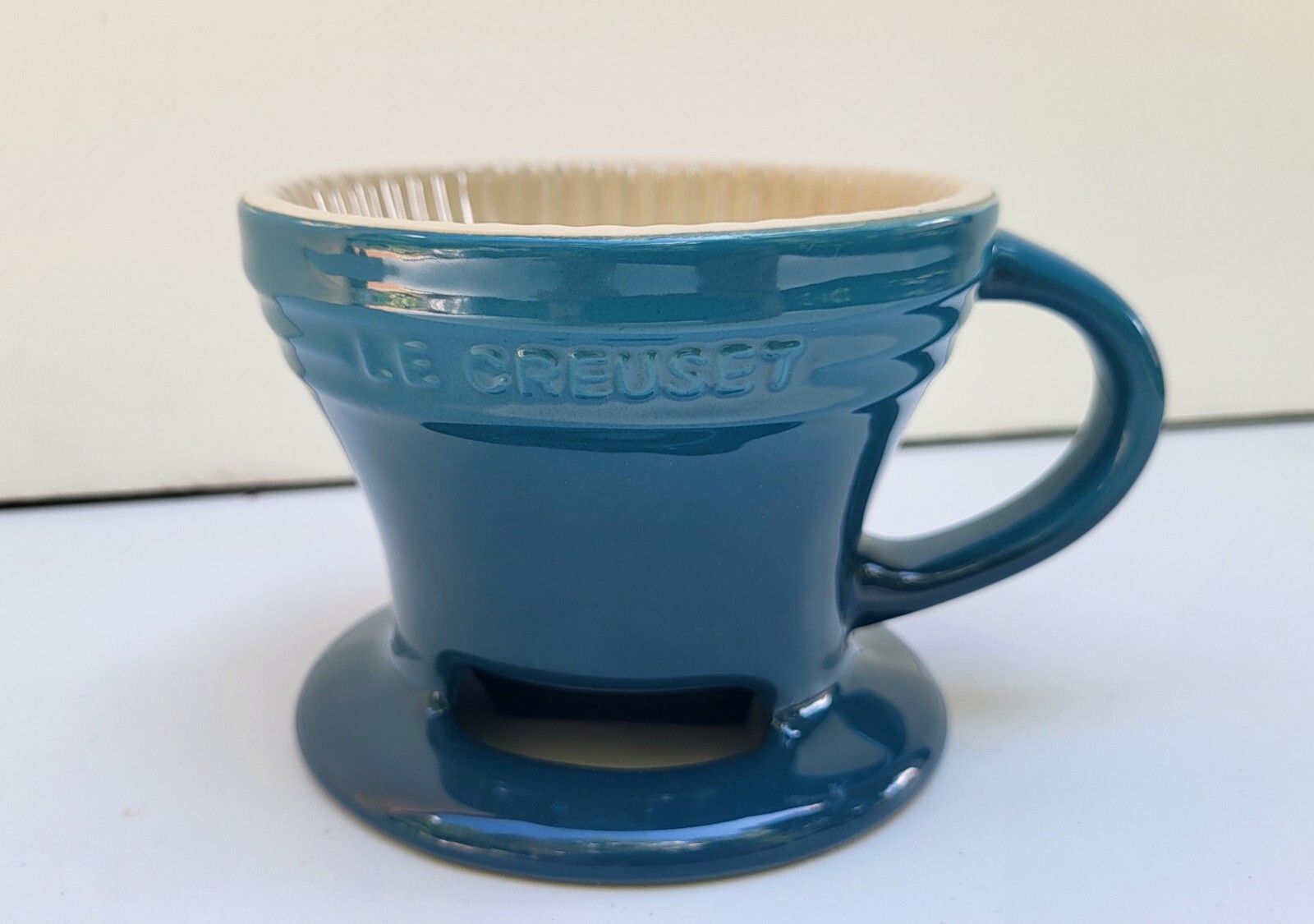 Le Creuset Pour-Over Coffee - Deep Teal - New