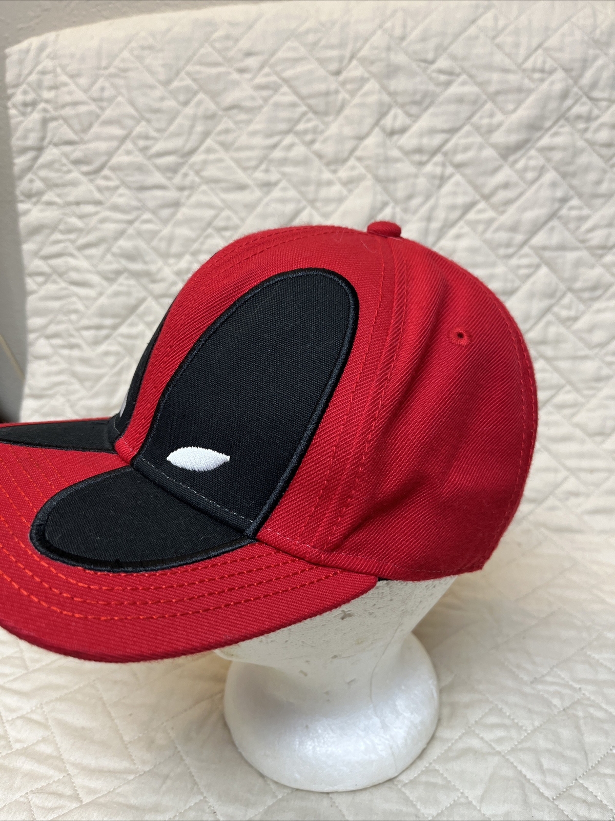 Deadpool Snapback Hat Cap Marvel Snapback Red Bla… - image 4