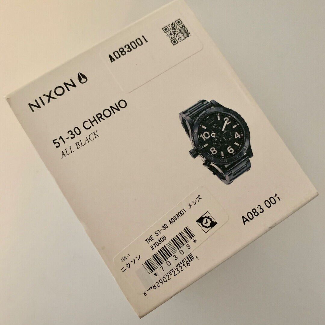 Nixon Men'S Watch 51-30 Chrono A083-001 | eBay Nixon Men'S Watch 51-30 Chrono A083-001 | eBay