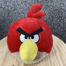 Angry Birds Rare 26" Diameter 10  Tall Rovio Terence Red Plush LARGE 2010 D11