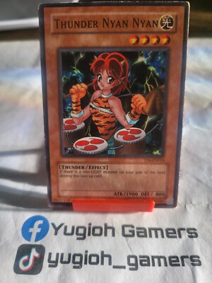 Yu-Gi-Oh Thunder Nyan Nyan TP6 Common Played | eBay