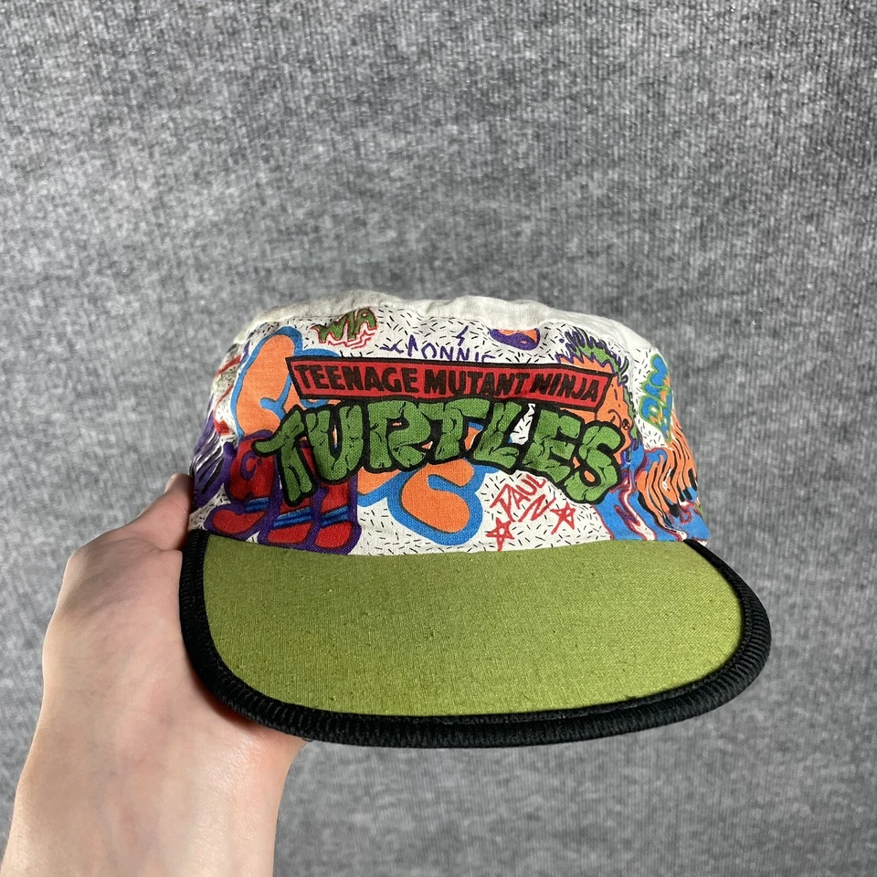 Sombrero Gorra Vintage Años 80 90 Tortugas Ninja Jóvenes Pintores TMNT Original Raro Foto 2 de 4
