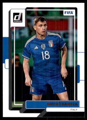2022 Donruss Nicolo Barella Italy #68