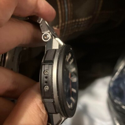 Casio Protrek PRX-8000T-7AJF Titanium Black Analog Digital Men's Watch Mint