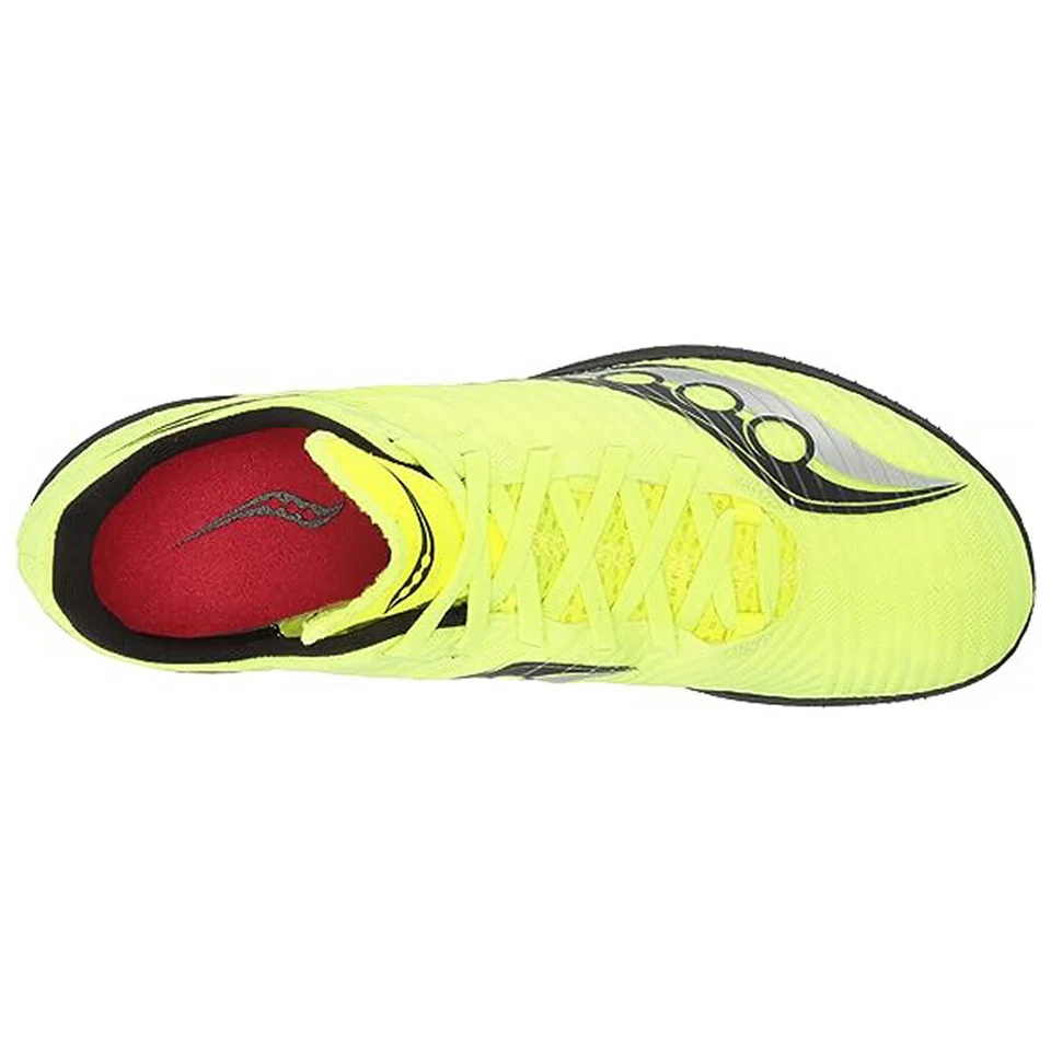 Saucony Velocity MP Men Running Shoes - Citron / Black - 9 - Image 3 of 4