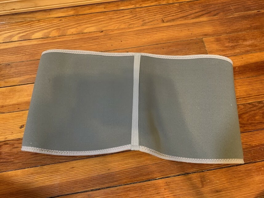 Wagner Deluxe Support Back Adjustable Belt Lumbar Gray Size L/XL eBay