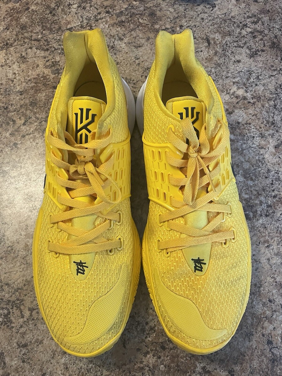 Yellow Kyrie Irving School Bus Sneakers Yellow Kyrie School Bus