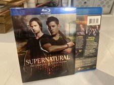 Supernatural The Complete Eighth Season 4-Disc "Blu-Ray" Box Set with Slipcover 