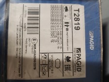 FRONT BRAKE PADS SET FITS MERCEDES-BENZ A B CLA GLA GLB. A0004207100 PAGID T2819