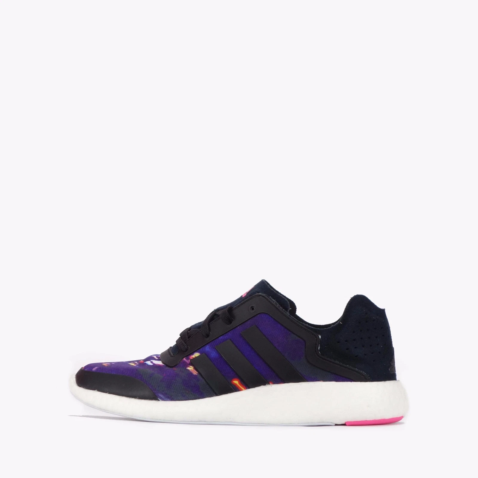 Adidas Pure Boost scarpe da corsa donna nere multicolore