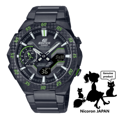 CASIO EDIFICE WINDFLOW Mens Watch ECB-2200YRC-1A3JF Black