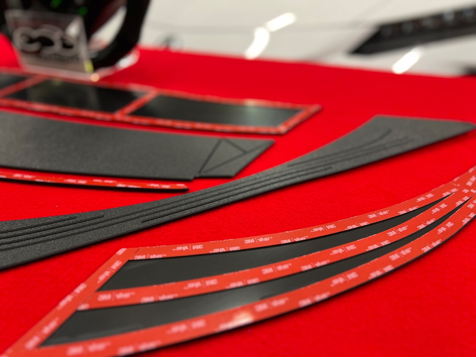 2022 NC1 Acura NSX Type-S Scrape Guard Kit for Lower Front Bumper
