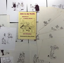 Henry Brewis, 30 Original Pen Drawings for Jack in The Pulpit, Jack Richardson