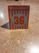 Whataburger Table Tent # 36
