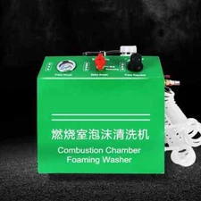 Foam carbon deposition cleaning machine for small car combustion chamber carbon
