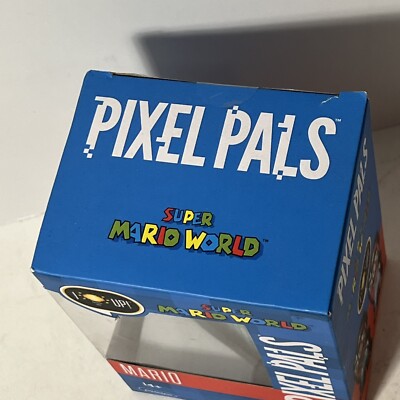 Pixel Pals Super Mario World Mario 020 Light Up 8 Bit NEW | eBay
