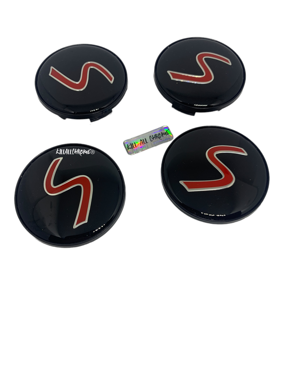 Mini Cooper S ALLOY Wheel Centre Cap 4 X 54mm R50 R52 R55 R56 MINI