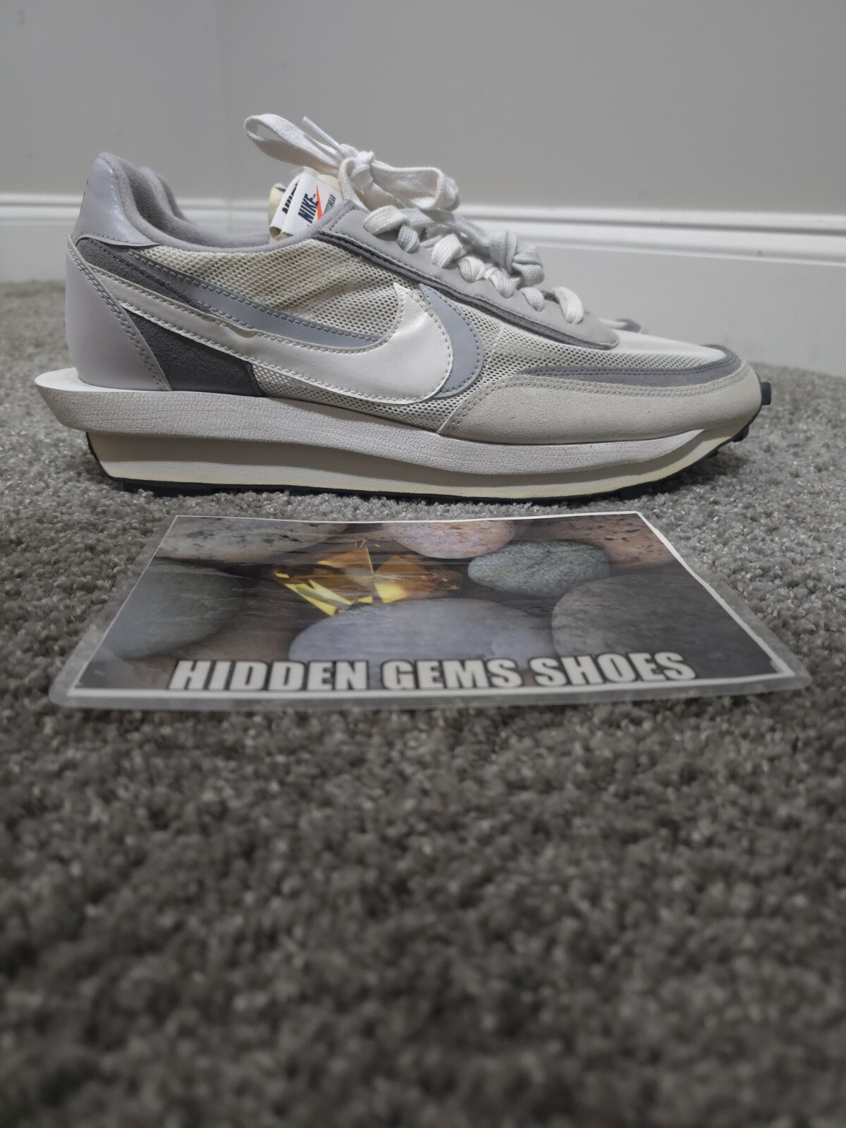 SACAI X NIKE Taglia 14 Nike Sacai x LDWaffle Summit bianche extra pulite come nuove 14 wmns 15 5