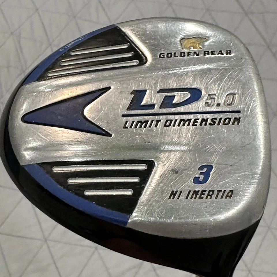 Nicklaus Golden Bear LD 5.0 Limited Dimension 3 Wood Medium Flex Graphite 43” RH - Image 3 of 4