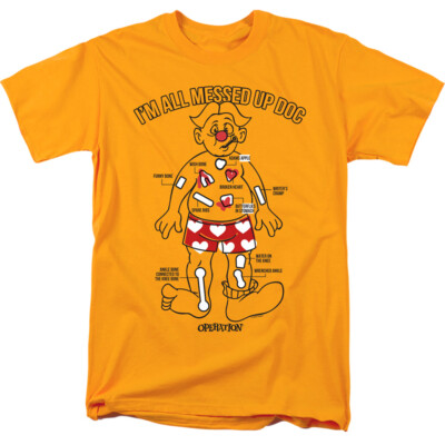OPERATION MESSED UP Licensed Adult Men's Graphic Tee Shirt SM-3XL