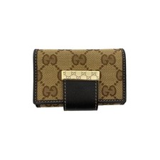 Gucci Key Case Sherry GG Allover Pattern